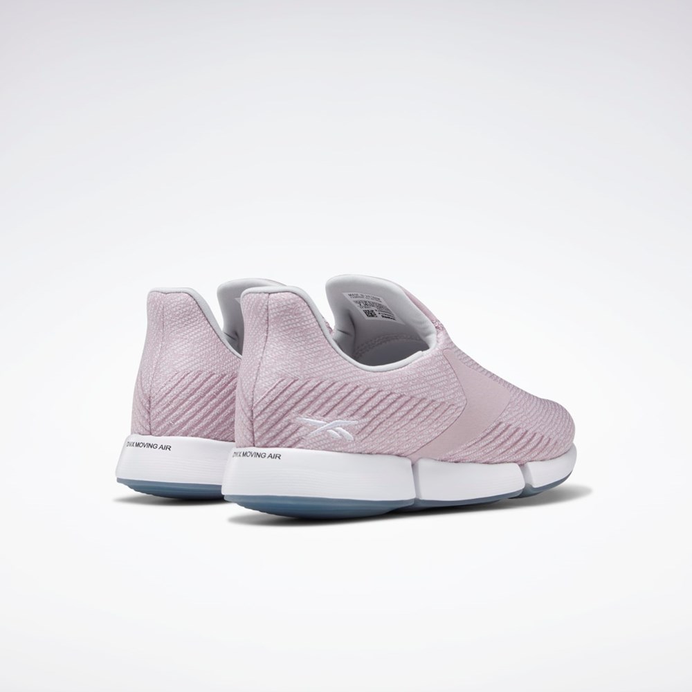 Infused Lilac / Pure Grey 2 / White Reebok DailyFit DMX Slip-On Shoes | GZ6393