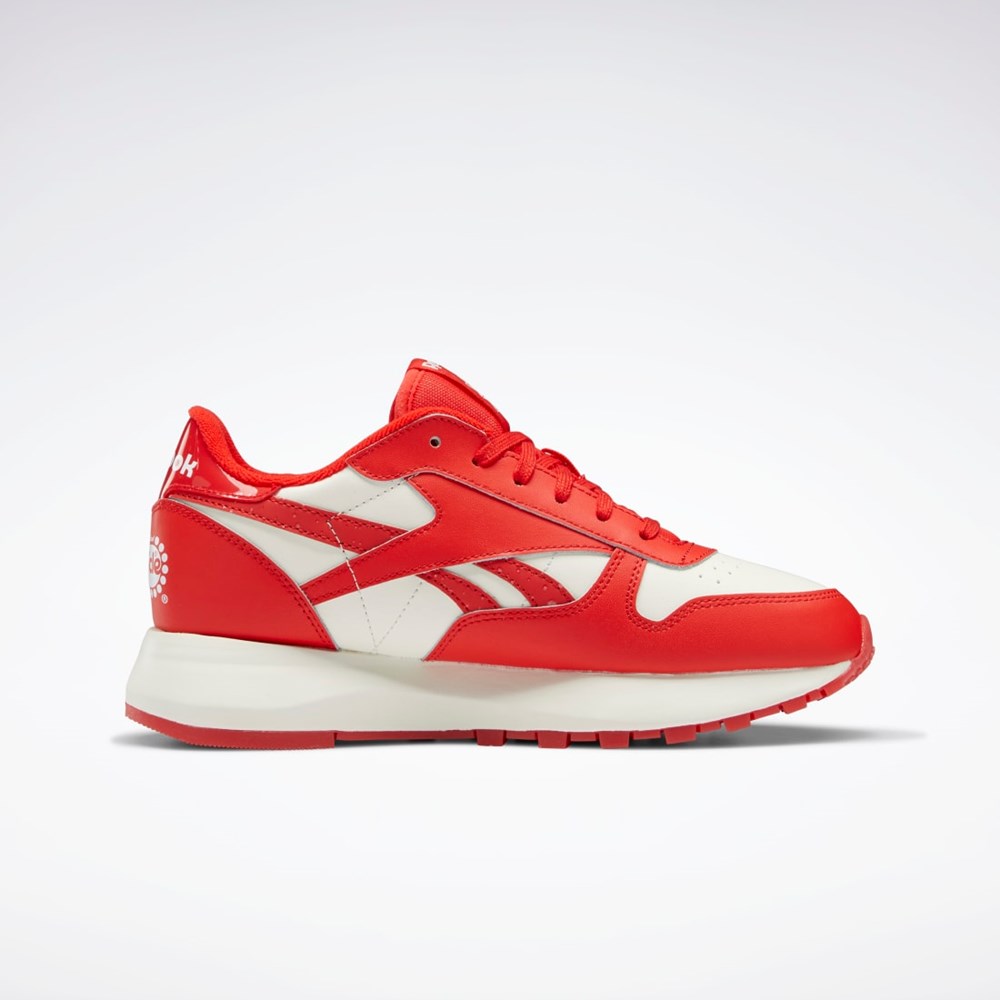 Instinct Red / Chalk / Instinct Red Reebok Popsicle Classic Leather SP Shoes | GY2432