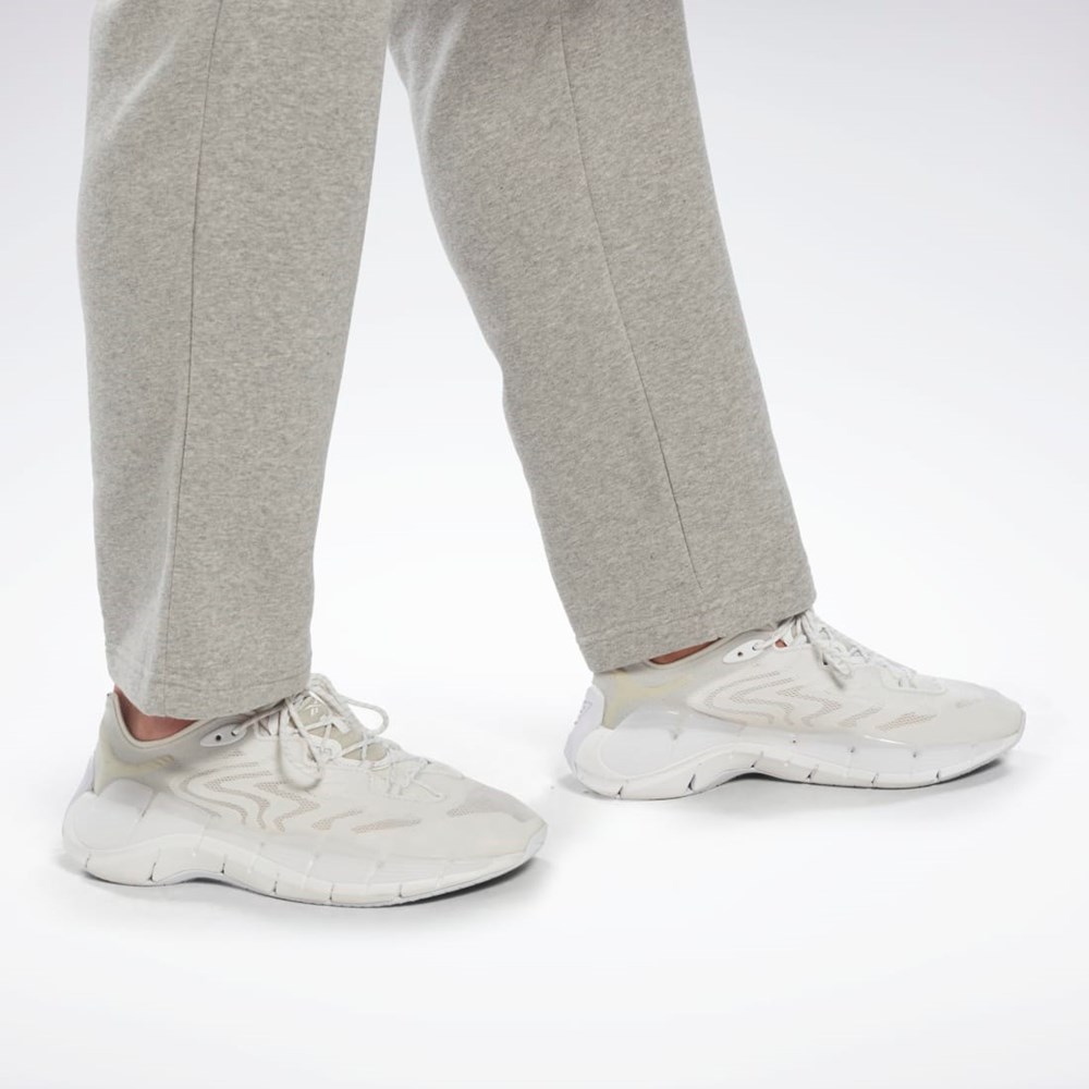 Medium Grey Heather Reebok Reebok Identity Open Hem Pants | HS7119