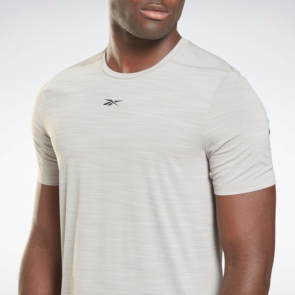 Mgh Solid Grey Reebok Tech Style Activchill Move T-Shirt | GS6592