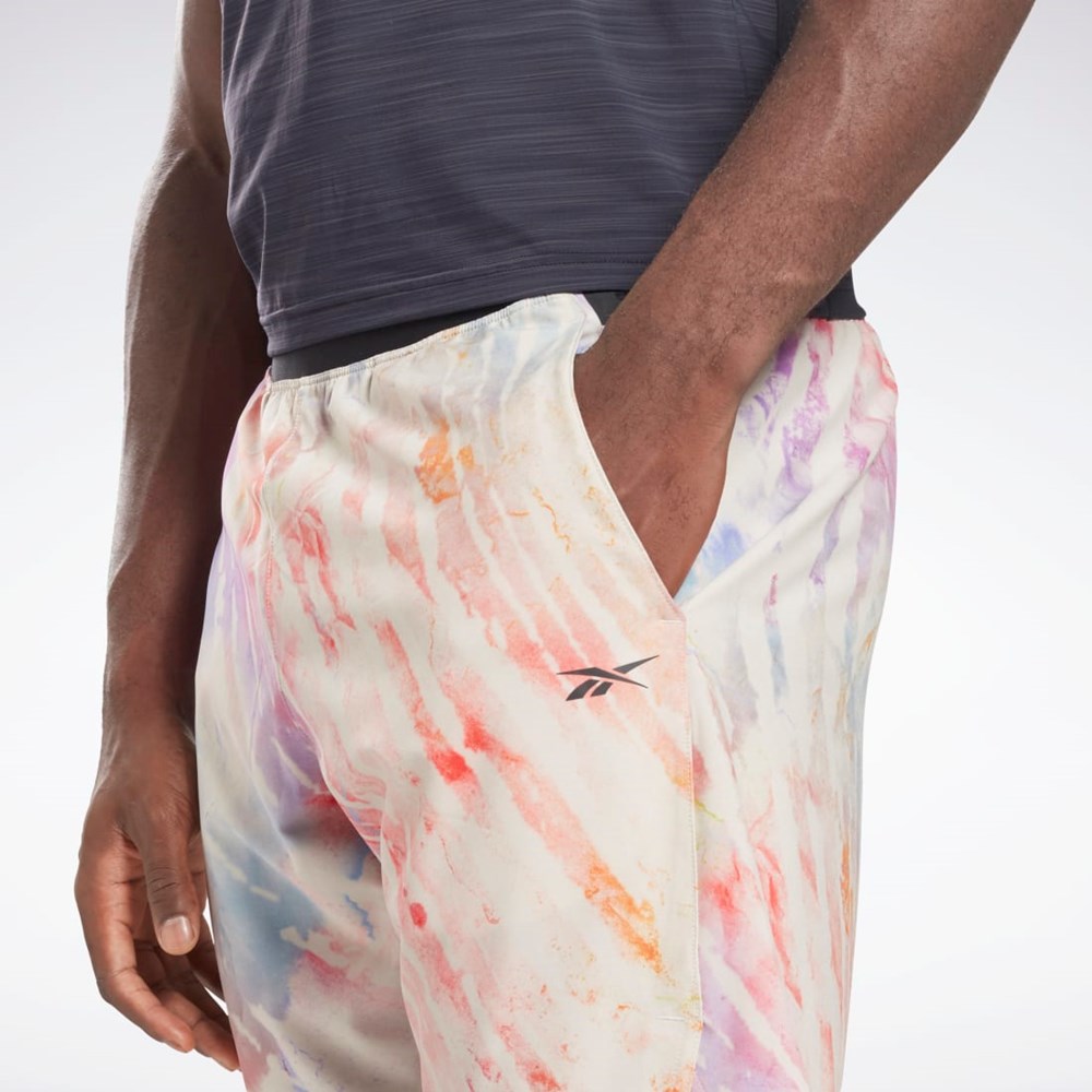 Moonstone Reebok Allover Print Strength Shorts | HA9048