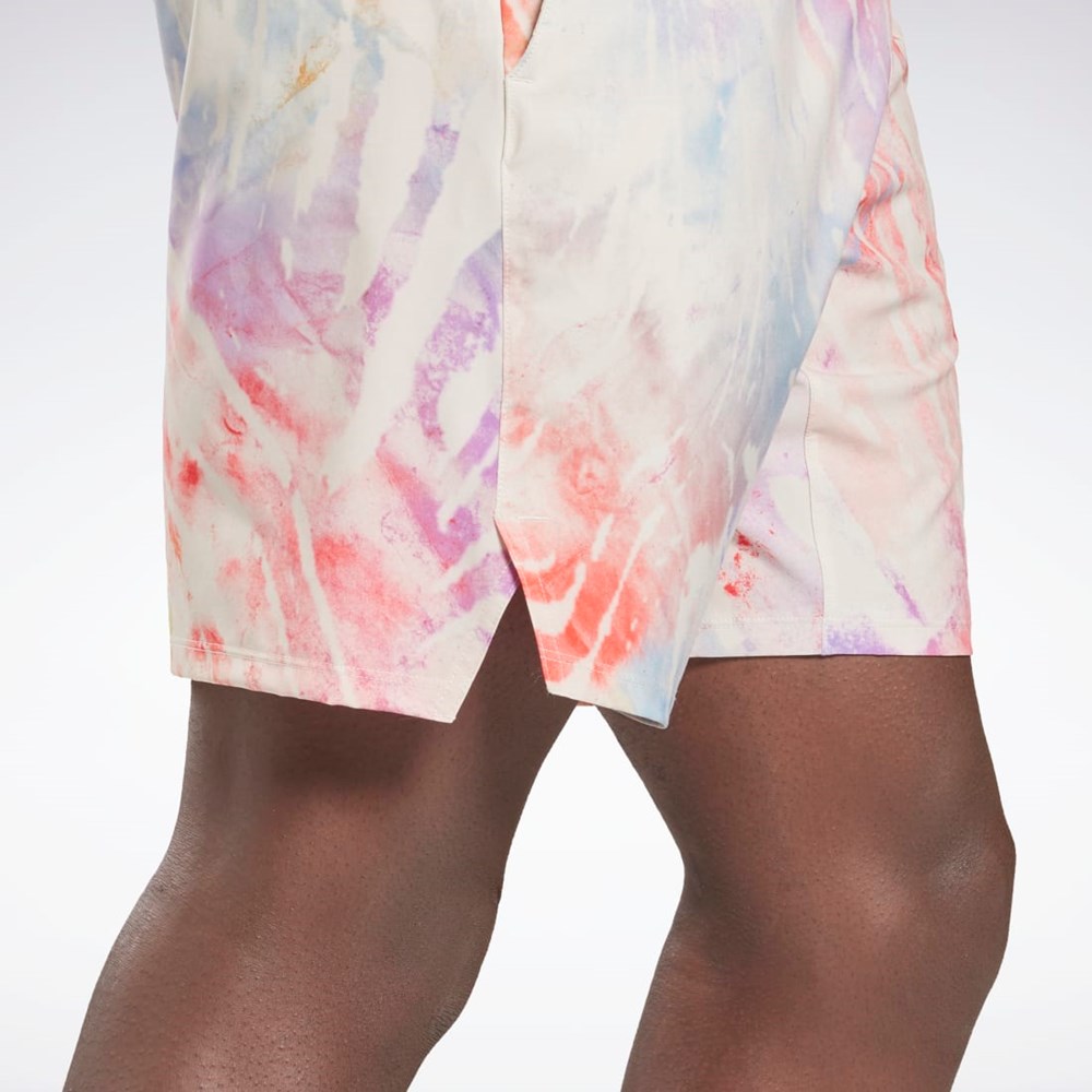 Moonstone Reebok Allover Print Strength Shorts | HA9048