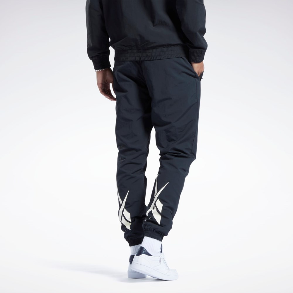 Night Black / Night Black Reebok Classics Vector Track Pants | HK7077