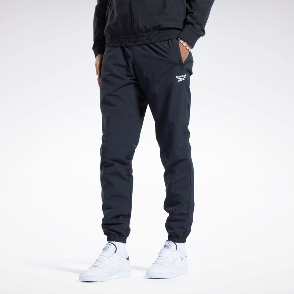 Night Black / Night Black Reebok Classics Vector Track Pants | HK7077