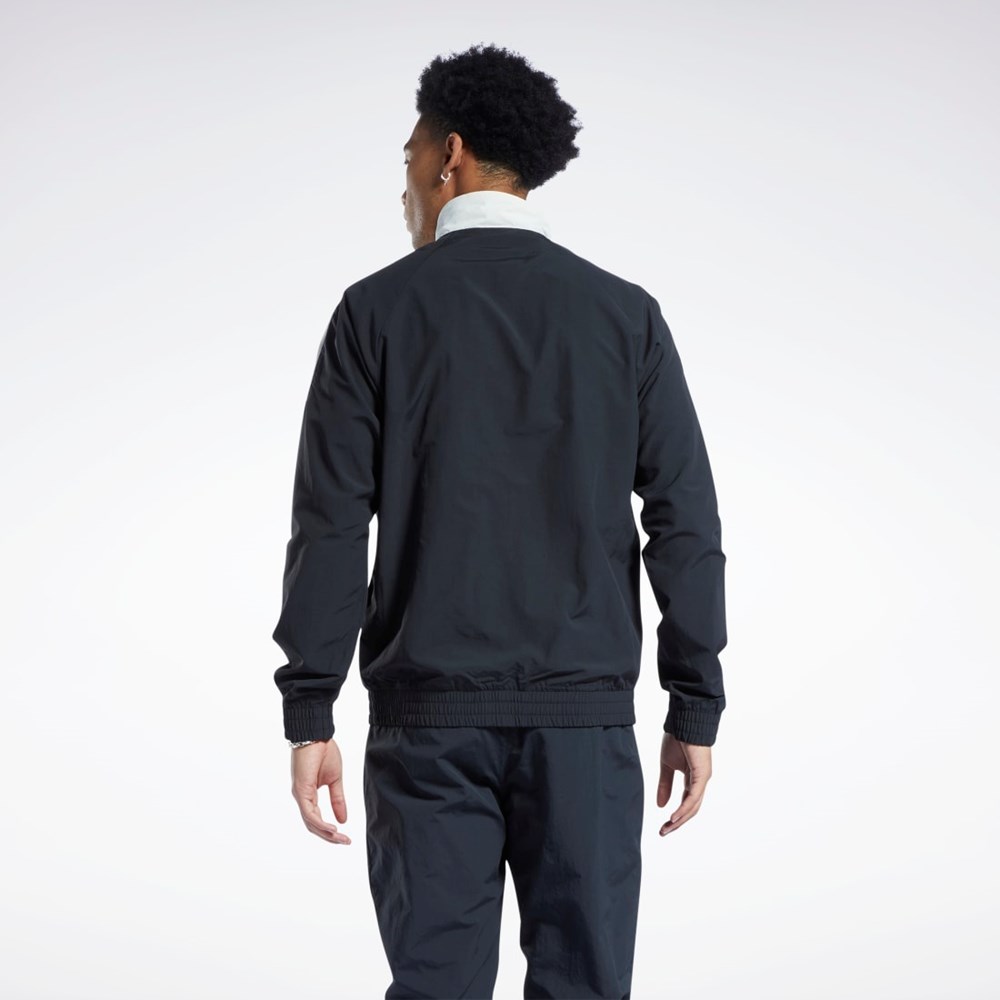 Night Black / Night Black Reebok Classics Vector Track Jacket | HK7078