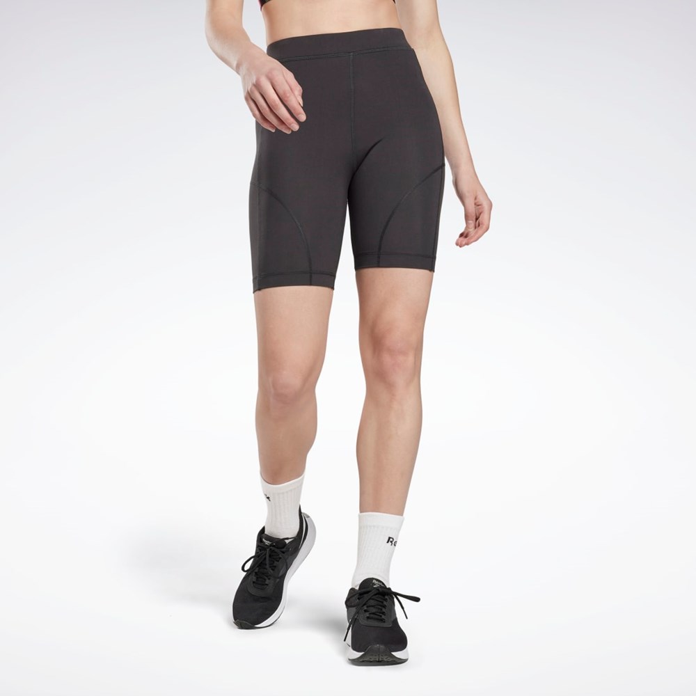 Night Black Reebok MYT Short Tights | HG3832