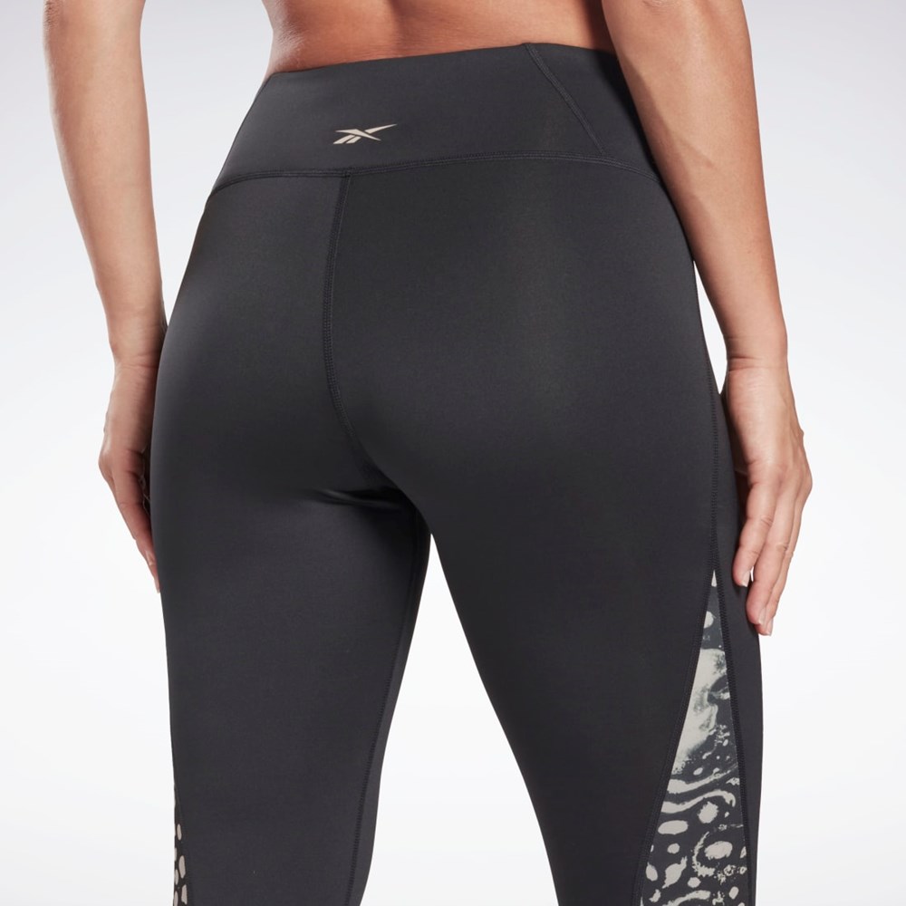 Night Black Reebok Modern Safari Leggings | HB1060