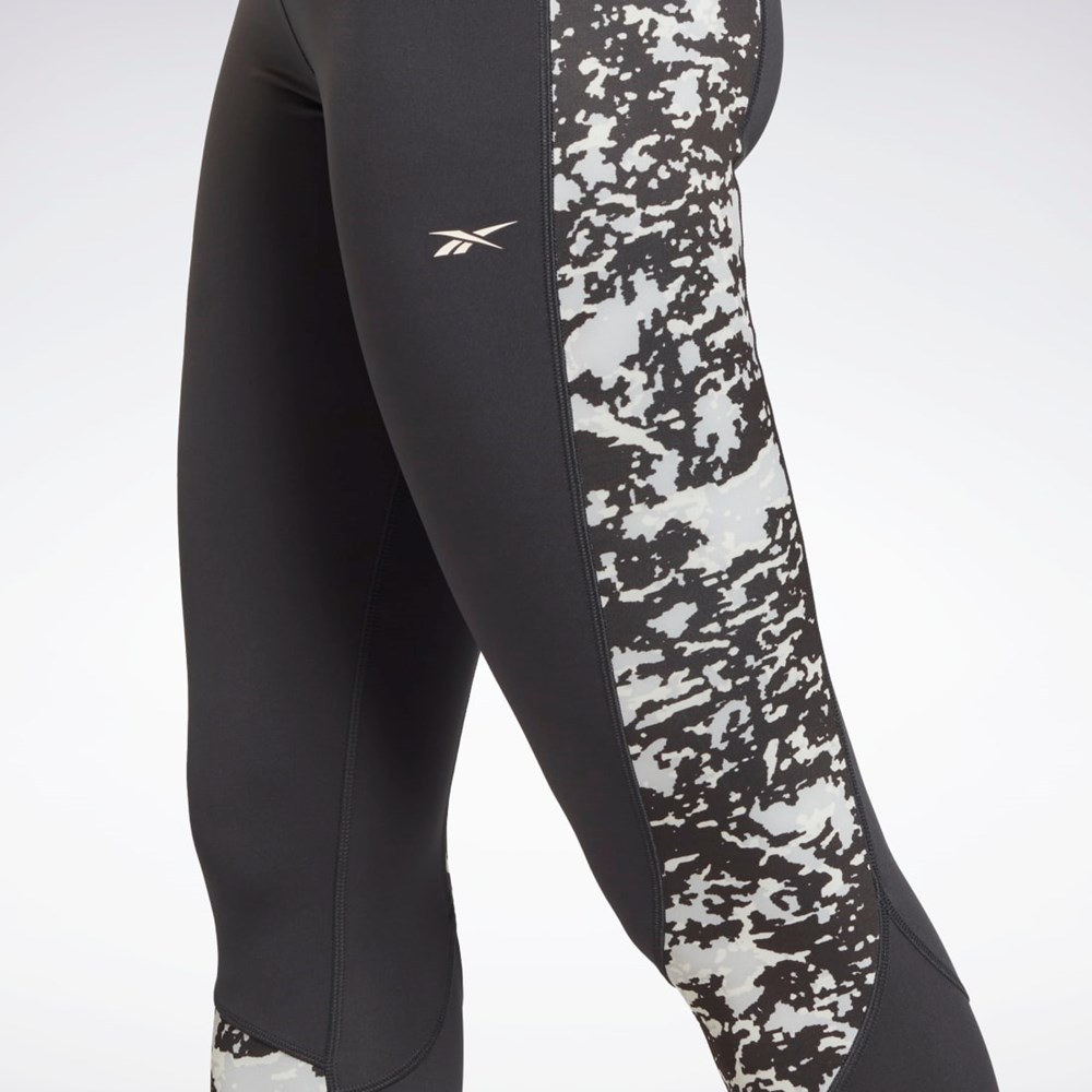 Night Black Reebok Modern Safari Leggings | HG3835