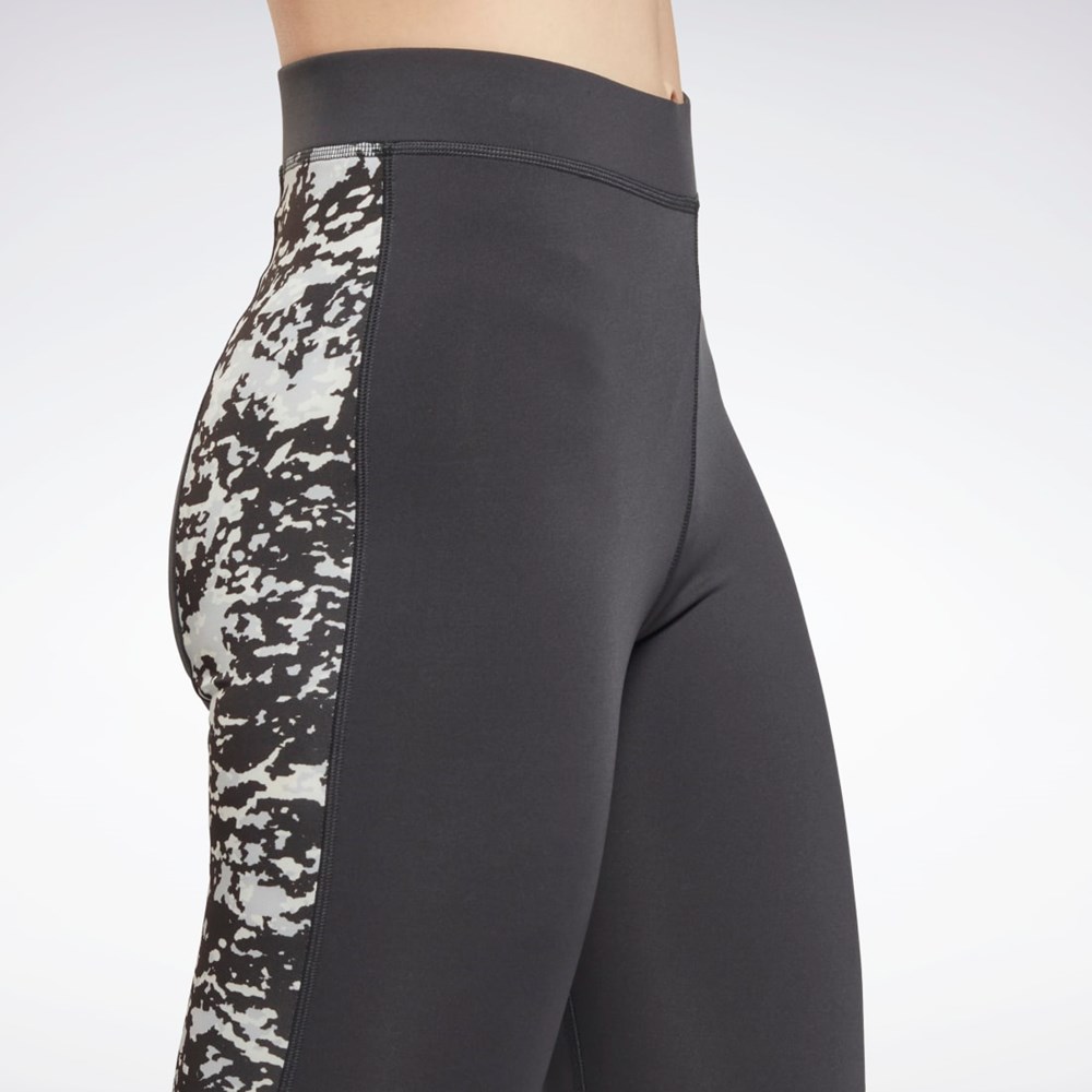 Night Black Reebok Modern Safari Leggings | HG3835