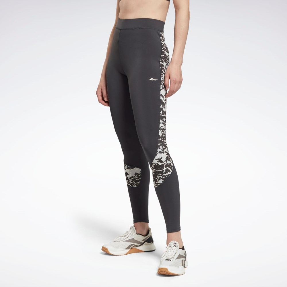 Night Black Reebok Modern Safari Leggings | HG3835