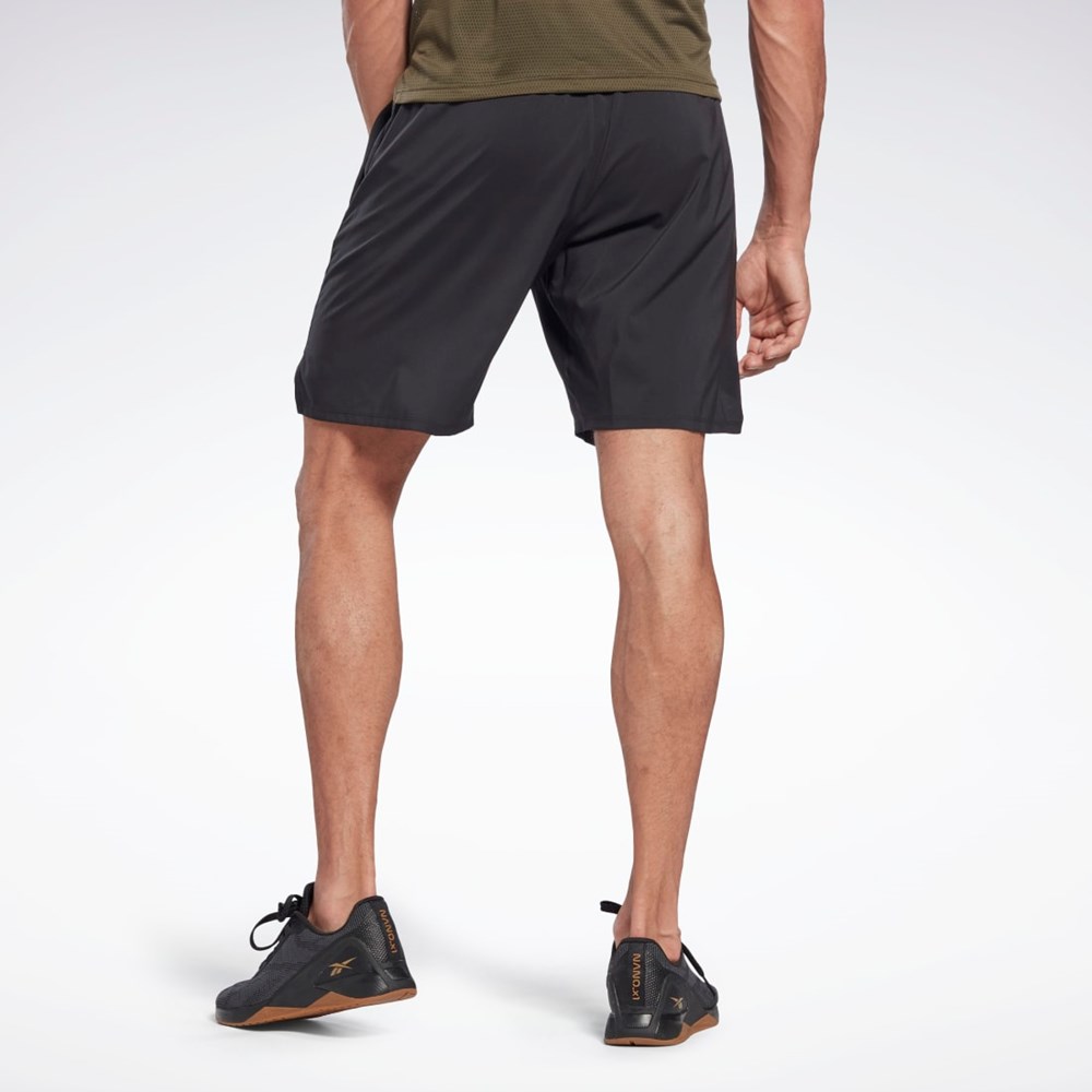 Night Black Reebok Workout Ready Strength Shorts | H46644