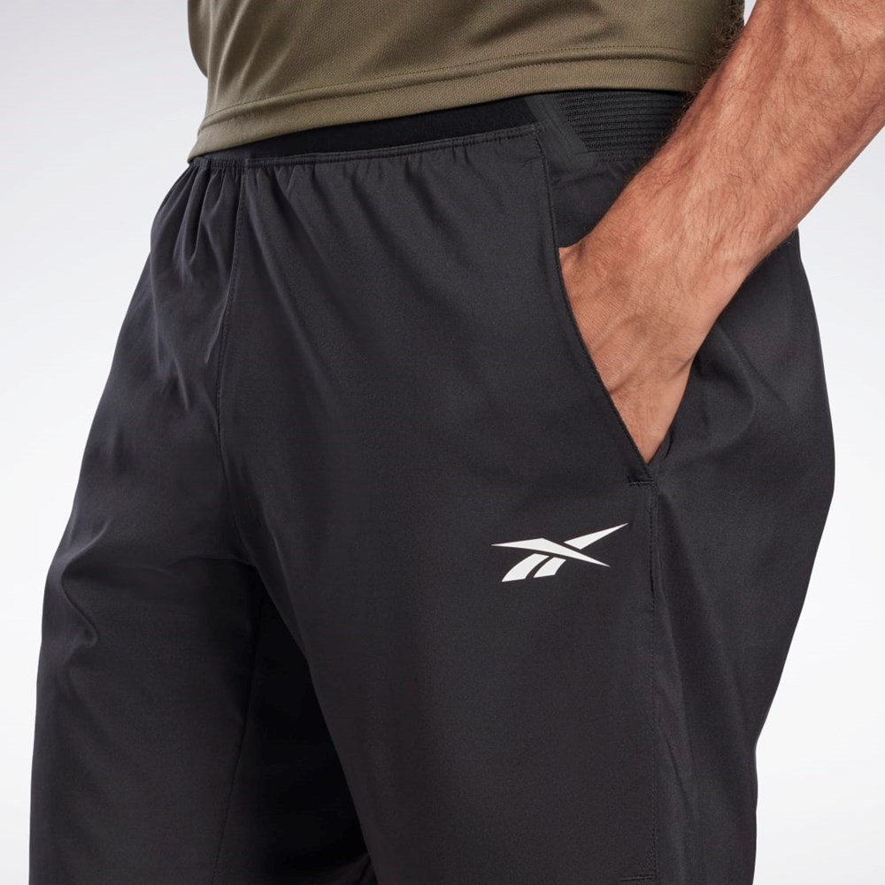 Night Black Reebok Workout Ready Strength Shorts | H46644