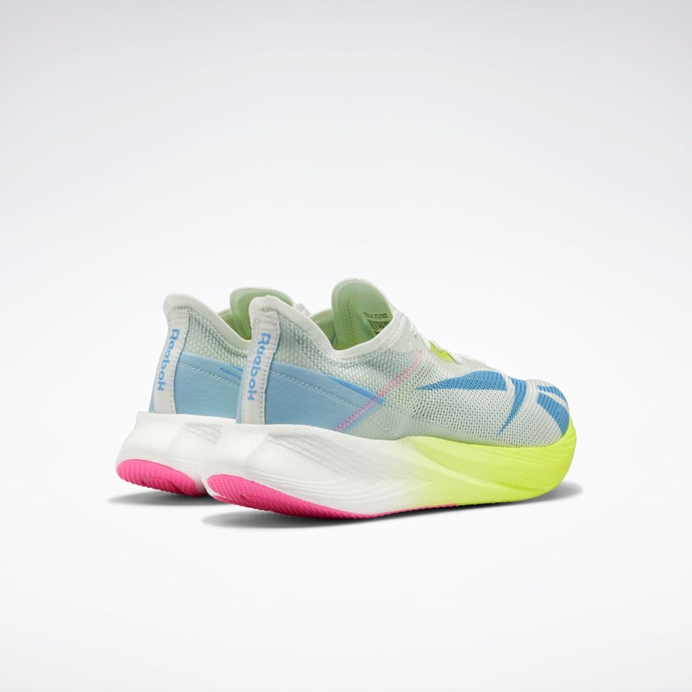 Opal Glow / Acid Yellow / Essential Blue Reebok Floatride Energy X Running Shoes | GZ0997