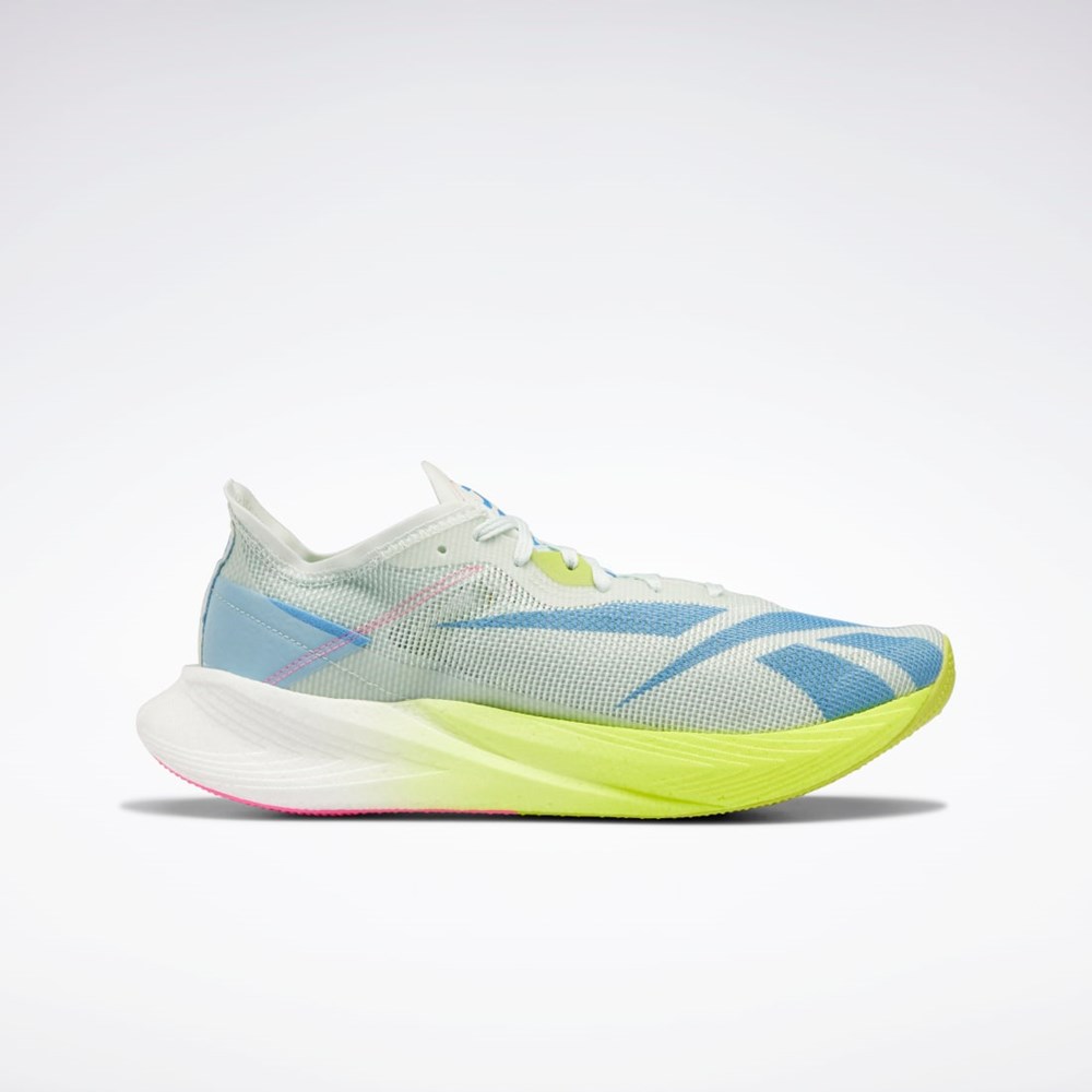 Opal Glow / Acid Yellow / Essential Blue Reebok Floatride Energy X Running Shoes | GZ0997