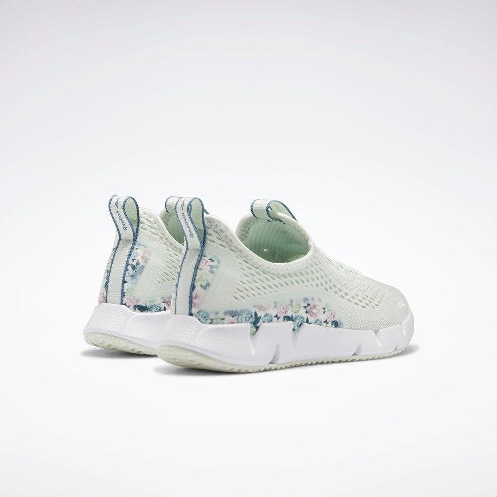 Opal Glow / Chalk / Light Sage Reebok Zig Sky Shoes | GZ6819