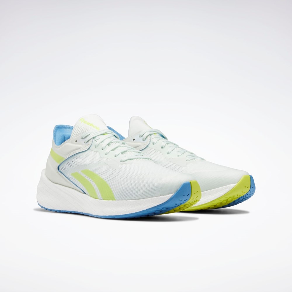 Opal Glow / Essential Blue / Acid Yellow Reebok Floatride Energy Symmetros Running Shoes | GX4053