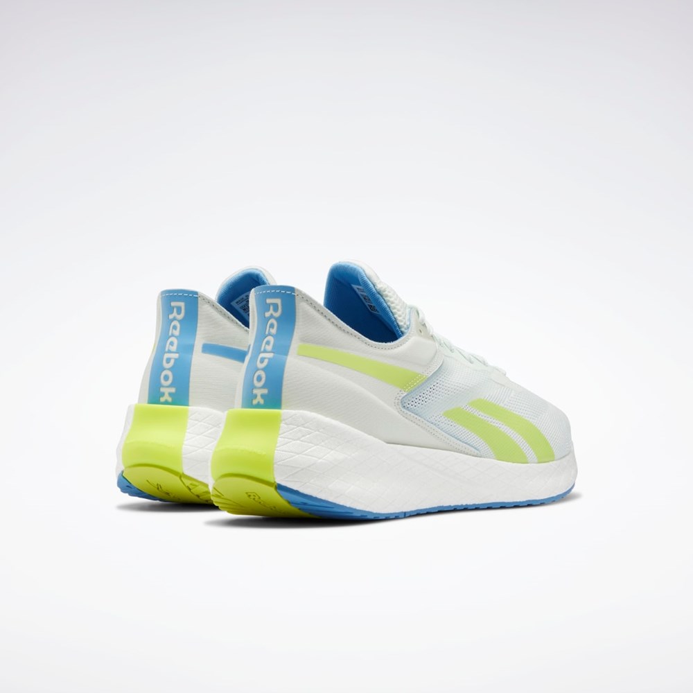 Opal Glow / Essential Blue / Acid Yellow Reebok Floatride Energy Symmetros Running Shoes | GX4053