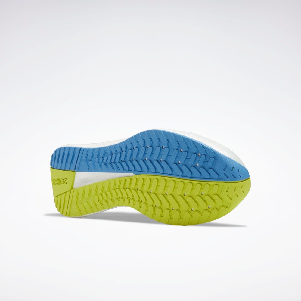 Opal Glow / Essential Blue / Acid Yellow Reebok Floatride Energy Symmetros Running Shoes | GX4053