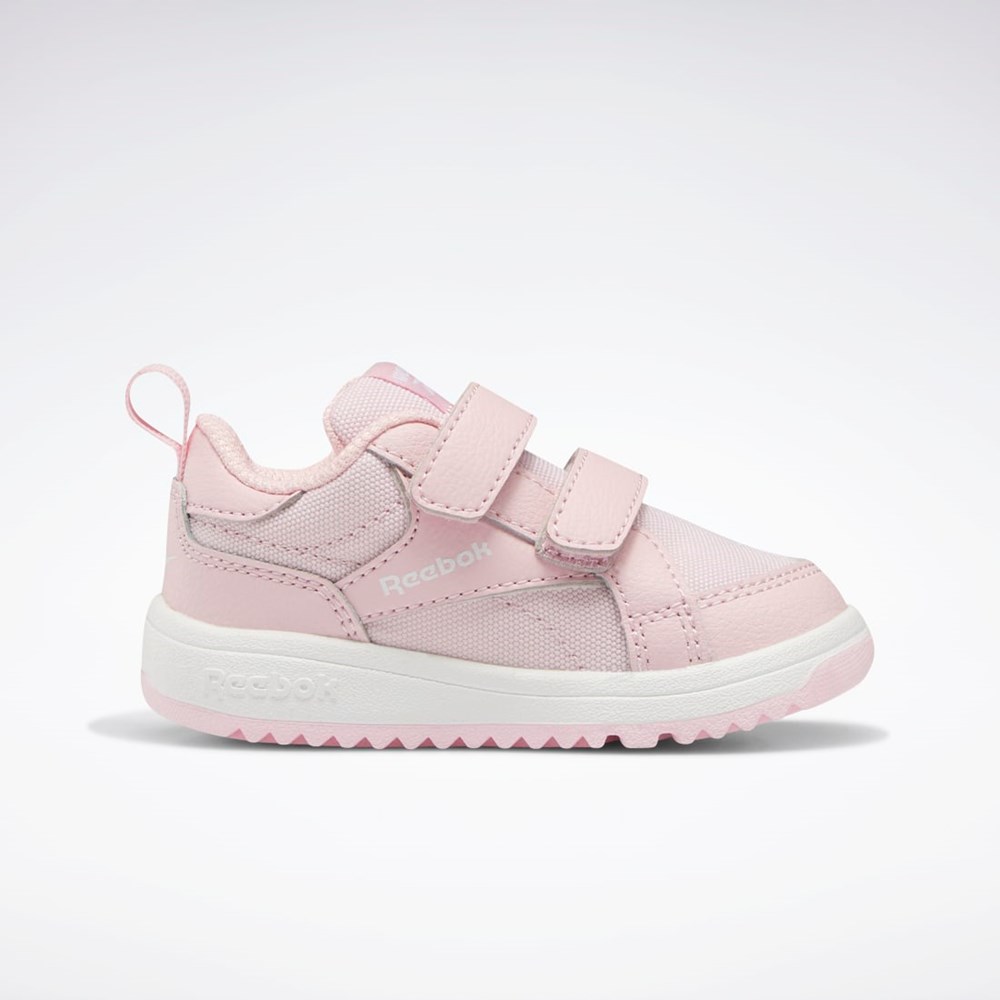 Pink Glow / Porcelain Pink / Ftwr White Reebok Weebok Clasp Low Shoes - Toddler | GZ0879