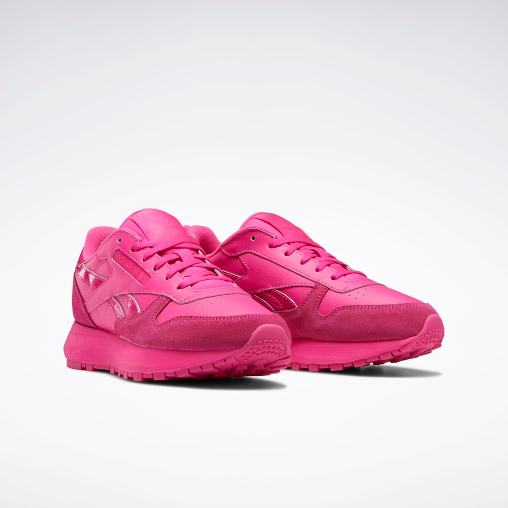 Proud Pink / Proud Pink / Semi Proud Pink Reebok Classic Leather SP Shoes | GY7140