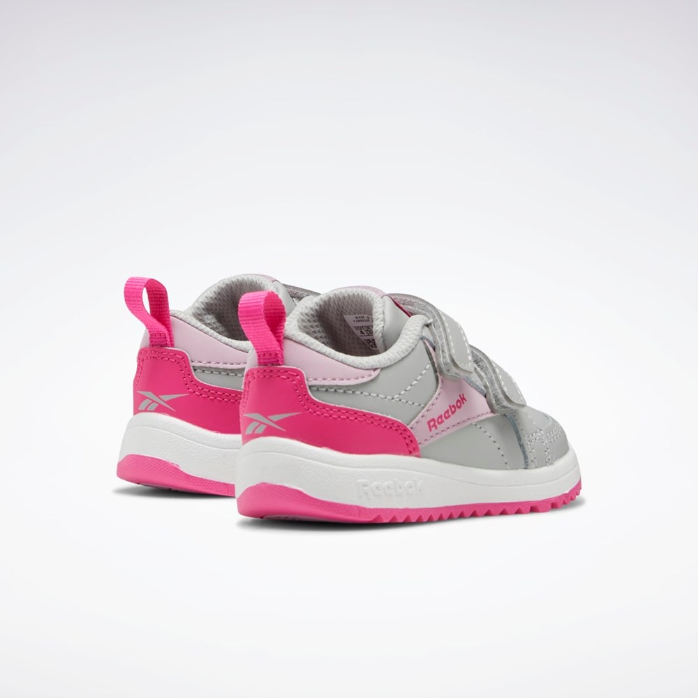 Pure Grey 2 / Infused Lilac / Proud Pink Reebok Weebok Clasp Low Shoes - Toddler | GX9421