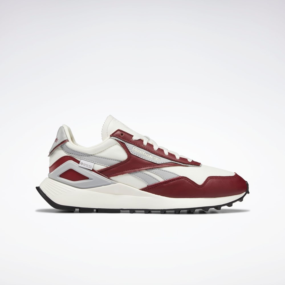 Pure Grey 3 / Chalk / Classic Burgundy Reebok Classic Leather Legacy AZ GORE-TEX INFINIUM Shoes | G55281