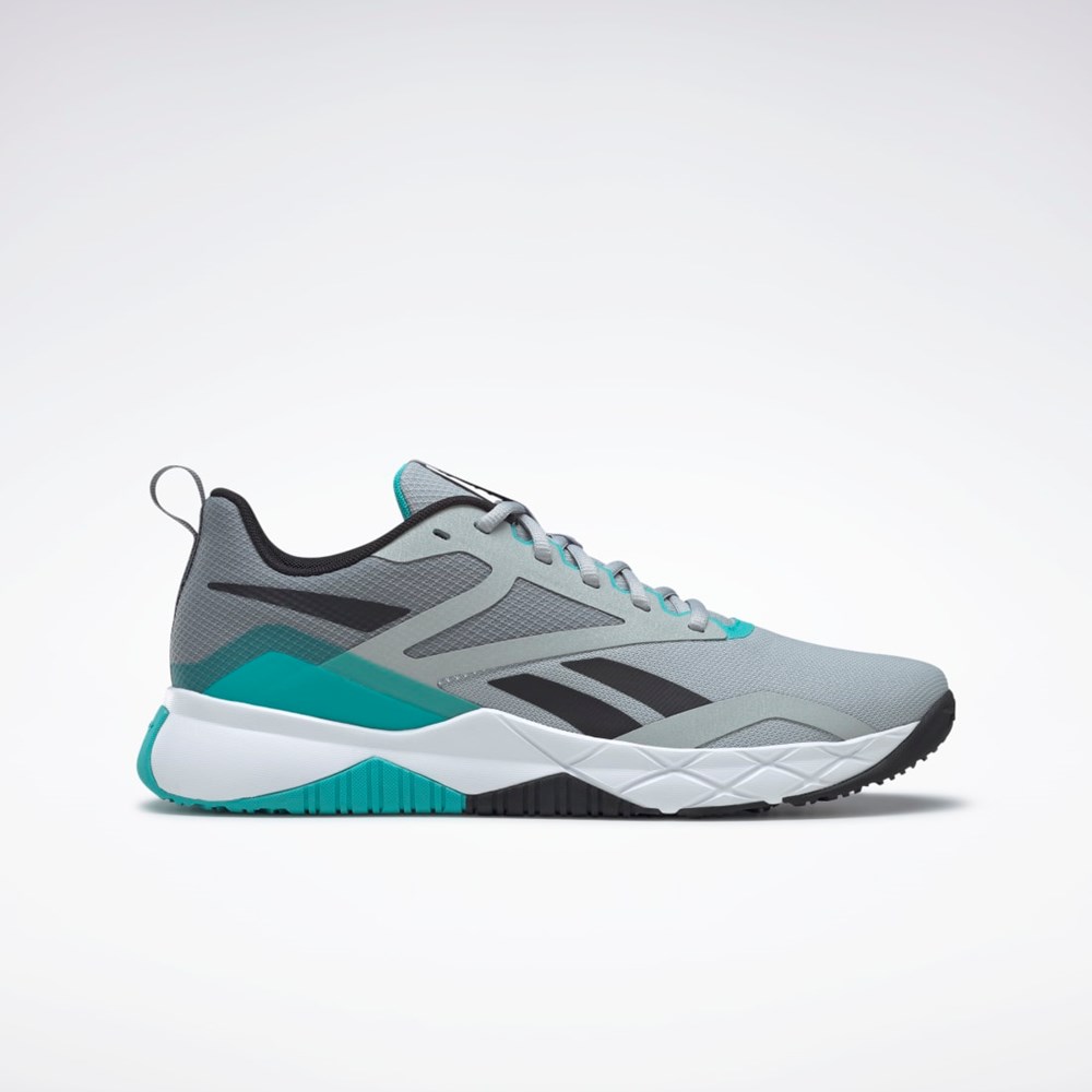 Pure Grey 3 / Pure Grey 5 / Classic Teal Reebok NFX  Training Shoes | GY9769