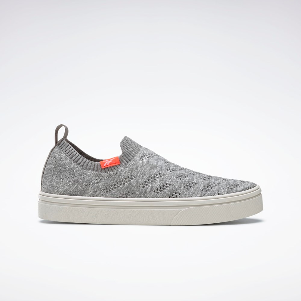 Pure Grey 3 / Pure Grey 5 / Orange Flare Reebok OnLux Slip-On Shoes | GY4103