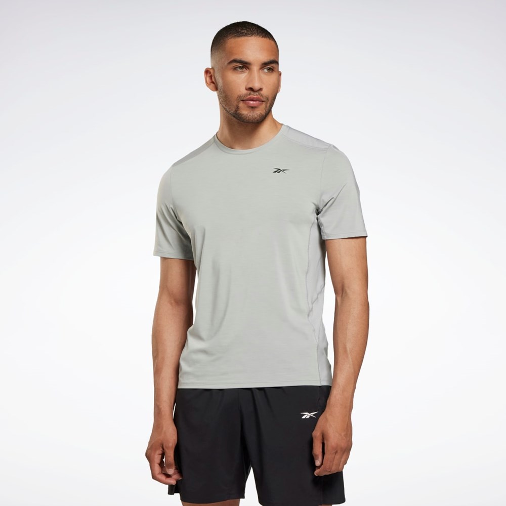 Pure Grey 3 Reebok ACTIVCHILL Athlete T-Shirt | HL4300