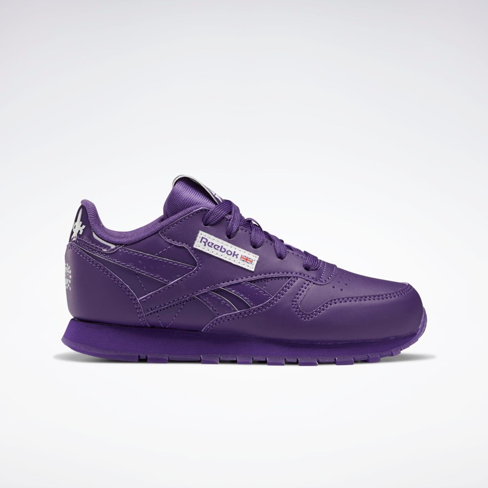 Purple Emperor / Purple Emperor / Purple Emperor Reebok Popsicle Classic Leather Shoes - Preschool | HR0663