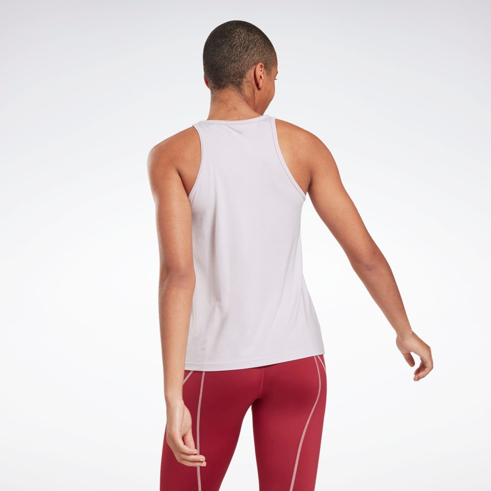 Quartz Glow Reebok ACTIVCHILL+DREAMBLEND Tank Top | H51445