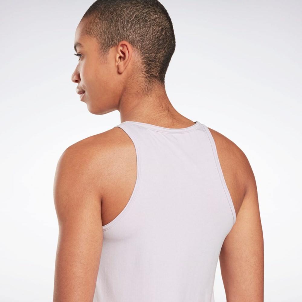 Quartz Glow Reebok ACTIVCHILL+DREAMBLEND Tank Top | H51445