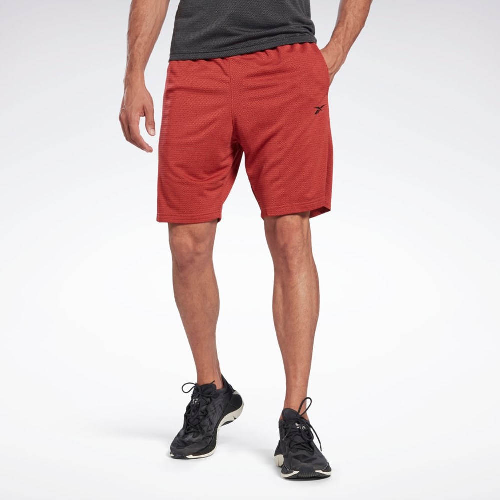 Rhodonite Reebok Workout Ready Mélange Shorts | HA9007