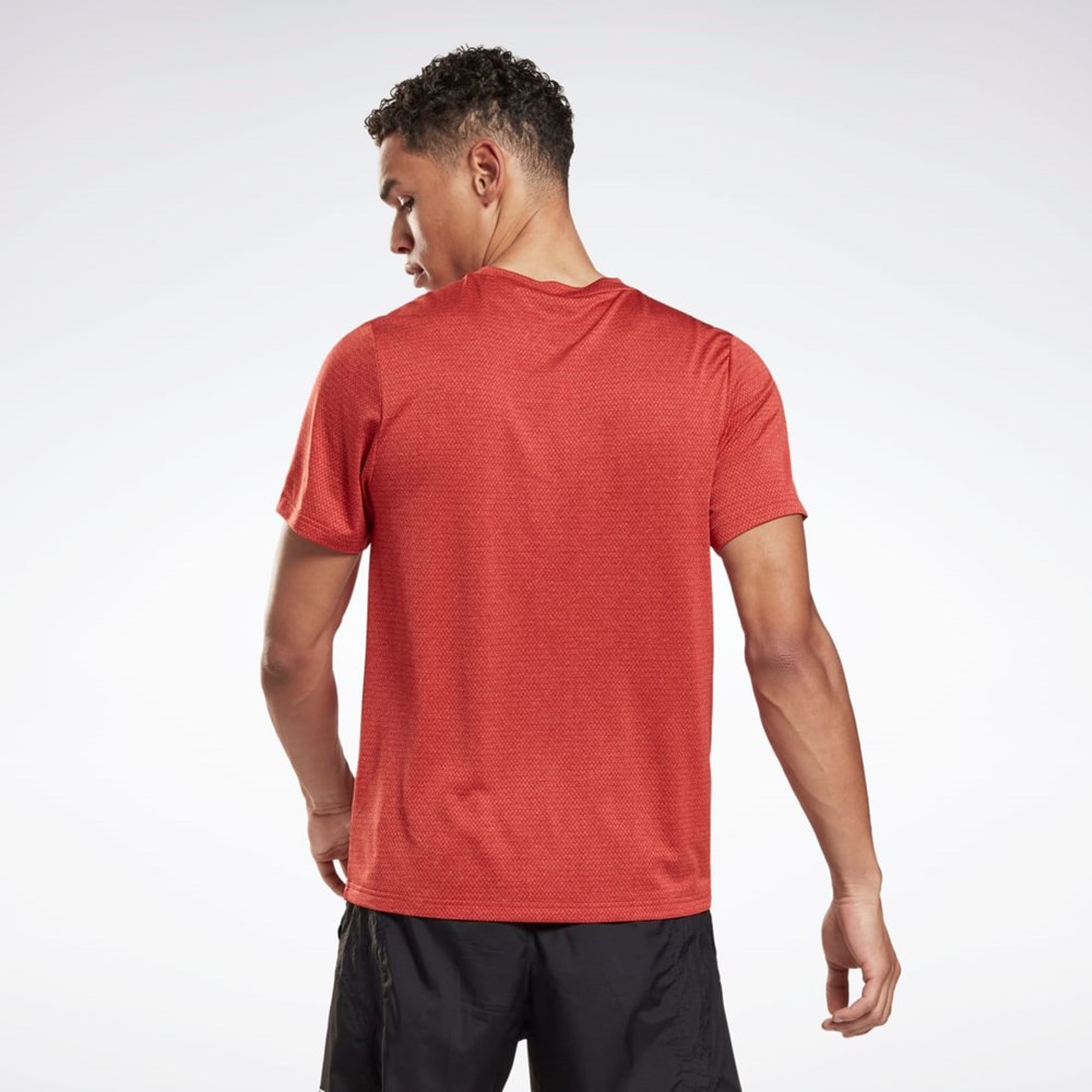 Rhodonite Reebok Workout Ready Mélange T-Shirt | HG0654