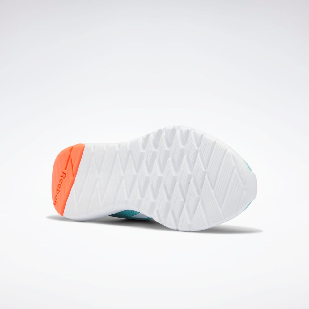 Semi Classic Teal / Mist / Orange Flare Reebok Flexagon Force 4 Training Shoes | GY6252