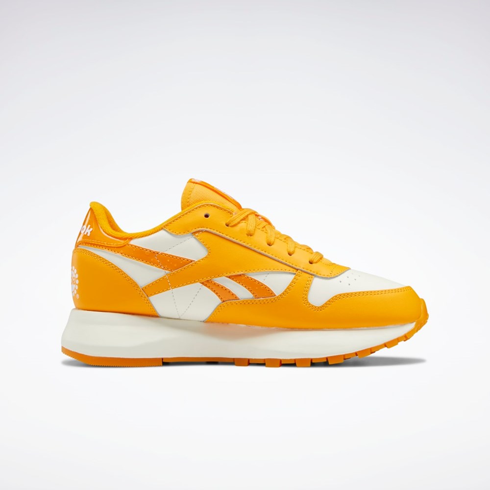 Semi Fire Spark / Chalk / Semi Fire Spark Reebok Popsicle Classic Leather SP Shoes | GY2438