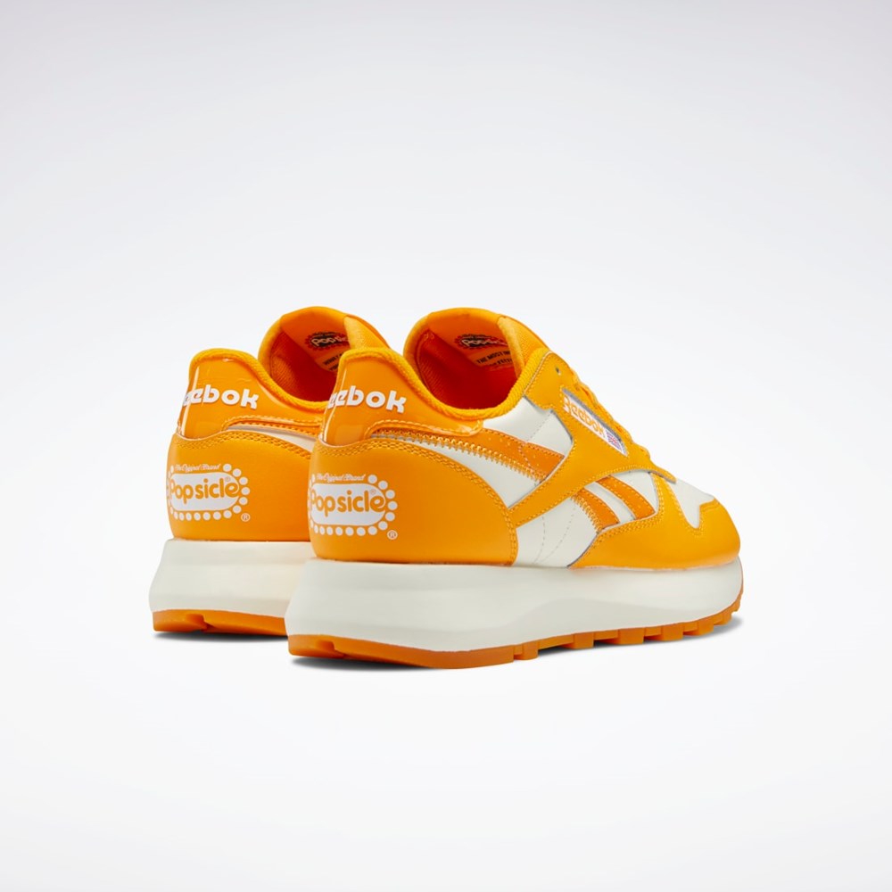 Semi Fire Spark / Chalk / Semi Fire Spark Reebok Popsicle Classic Leather SP Shoes | GY2438