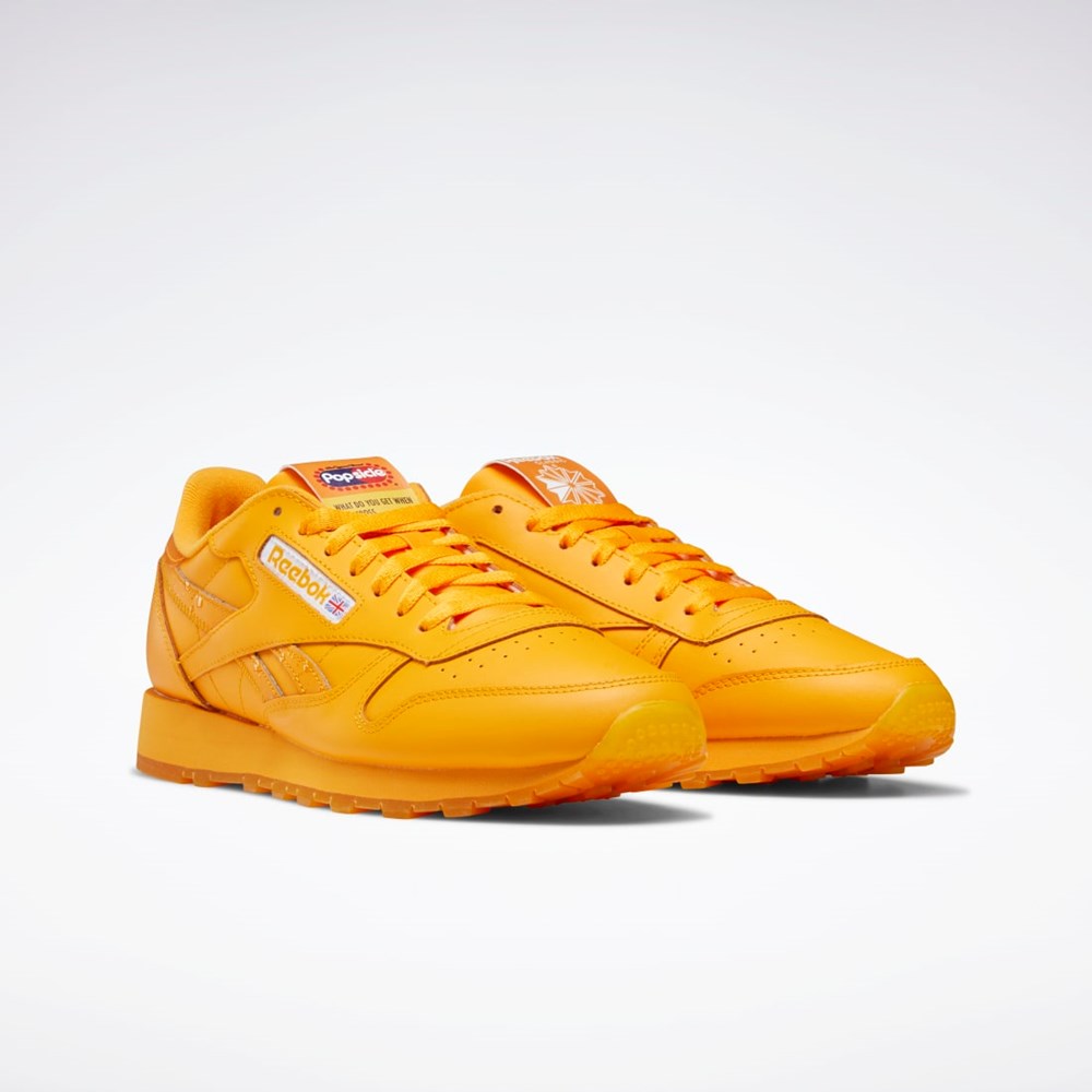 Semi Fire Spark / Semi Fire Spark / Semi Fire Spark Reebok Popsicle Classic Leather Shoes | GY2435