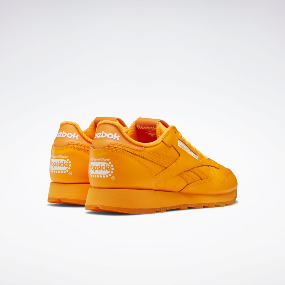 Semi Fire Spark / Semi Fire Spark / Semi Fire Spark Reebok Popsicle Classic Leather Shoes | GY2435