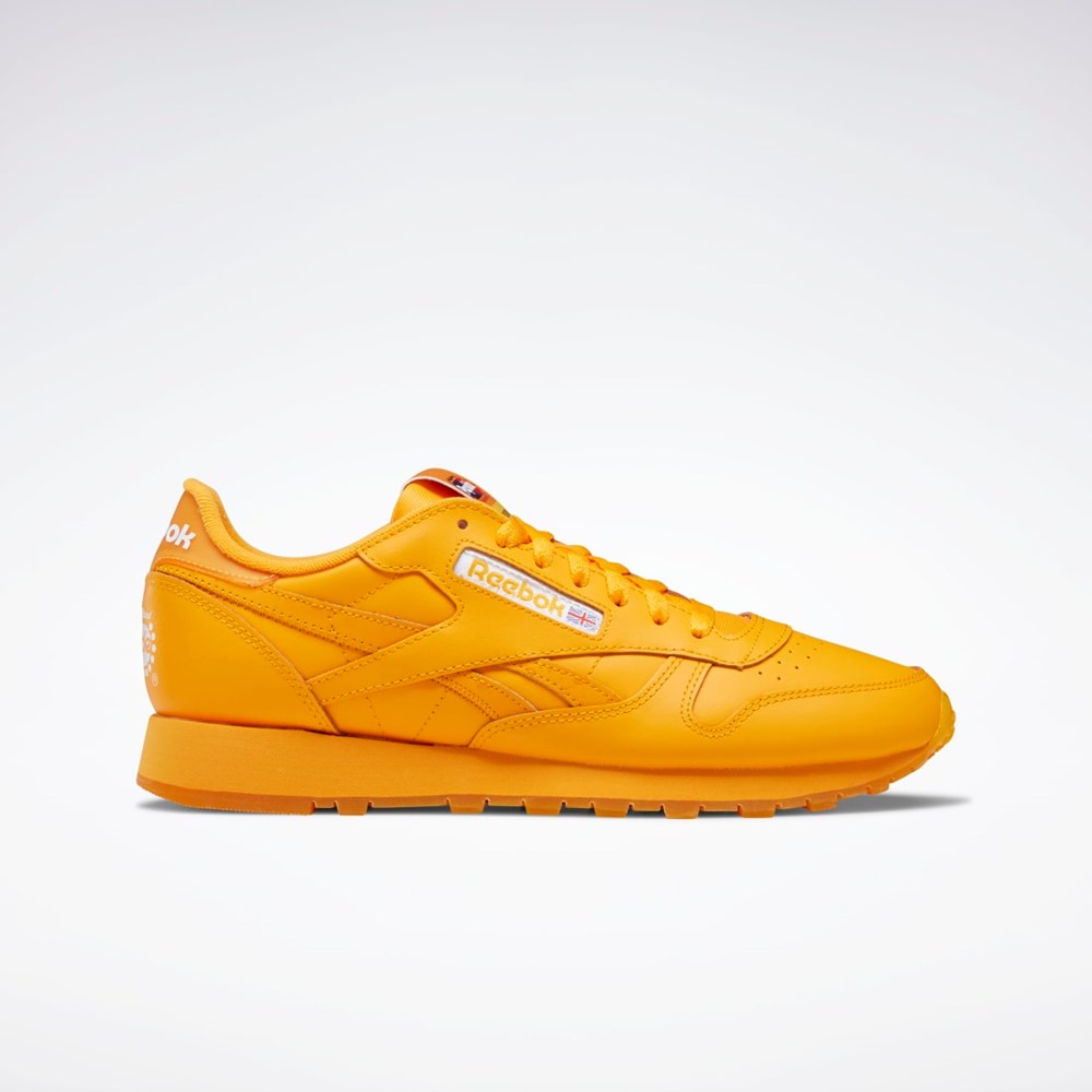 Semi Fire Spark / Semi Fire Spark / Semi Fire Spark Reebok Popsicle Classic Leather Shoes | GY2435