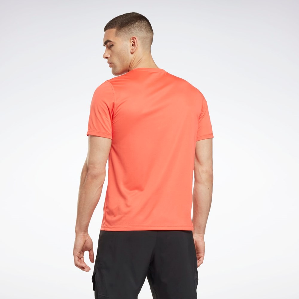 Semi Orange Flare Reebok Running Graphic T-Shirt | HP1822