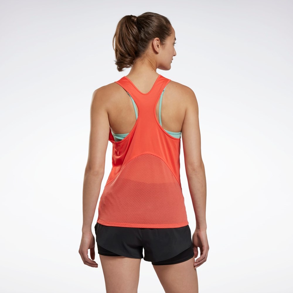 Semi Orange Flare Reebok Running Speedwick Tank Top | HK4771