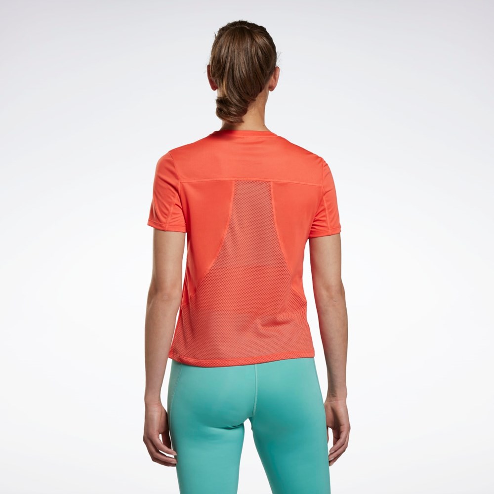 Semi Orange Flare Reebok Running Speedwick T-Shirt | HK4773