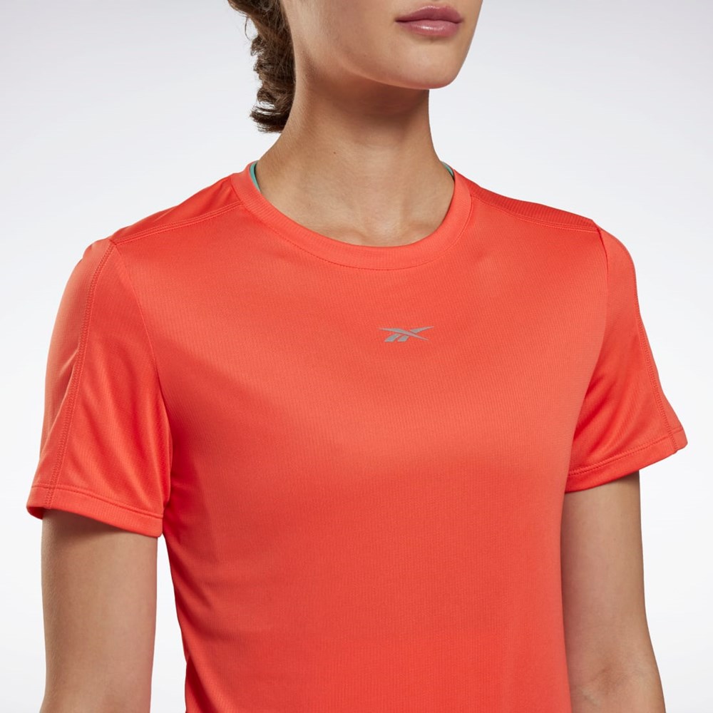 Semi Orange Flare Reebok Running Speedwick T-Shirt | HK4773