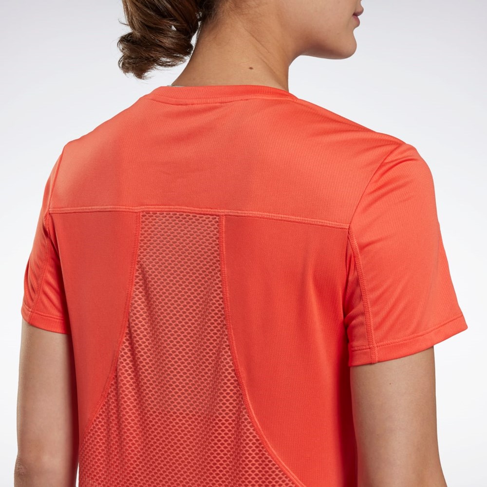 Semi Orange Flare Reebok Running Speedwick T-Shirt | HK4773