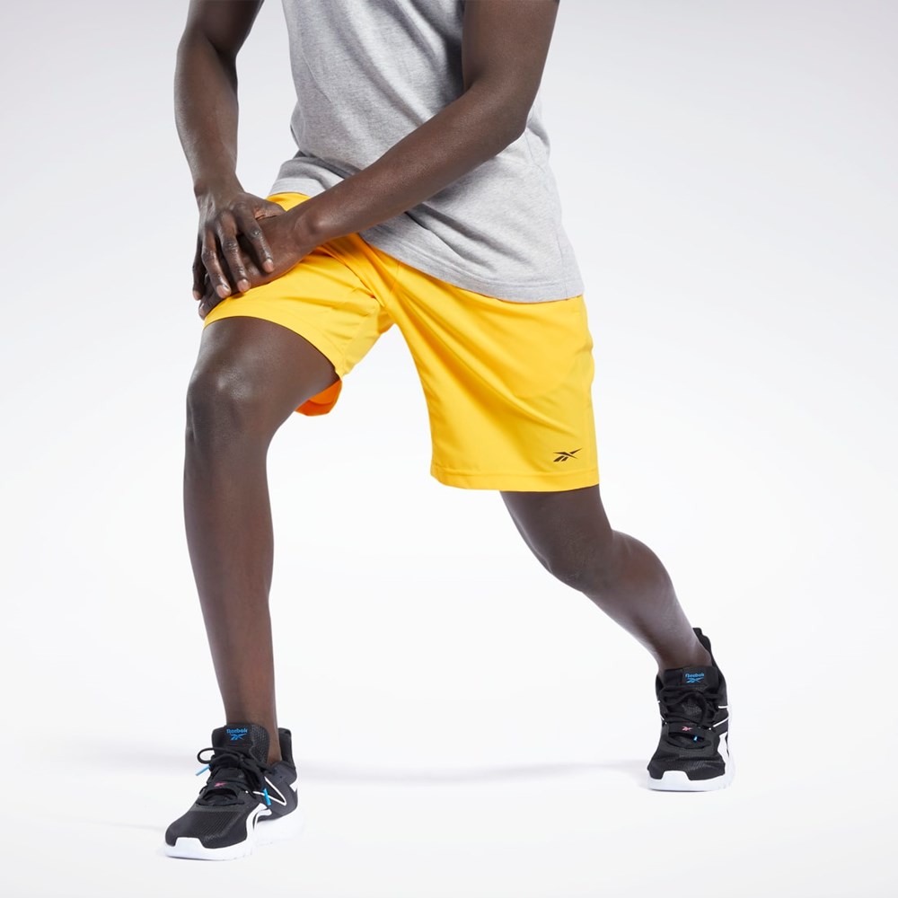 Semi Solar Gold Reebok Workout Ready Shorts | HB1732