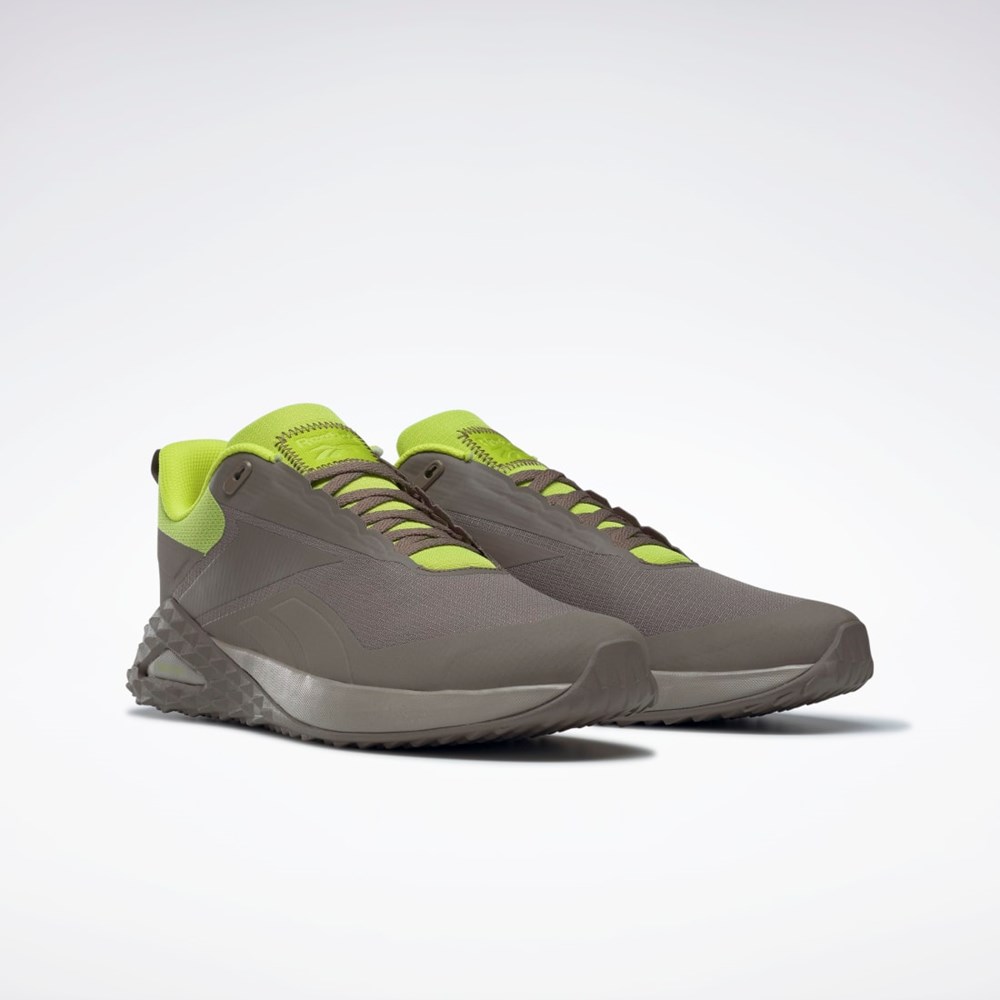 Trek Grey / Boulder Grey / Acid Yellow Reebok Trail Cruiser Shoes | GW7041