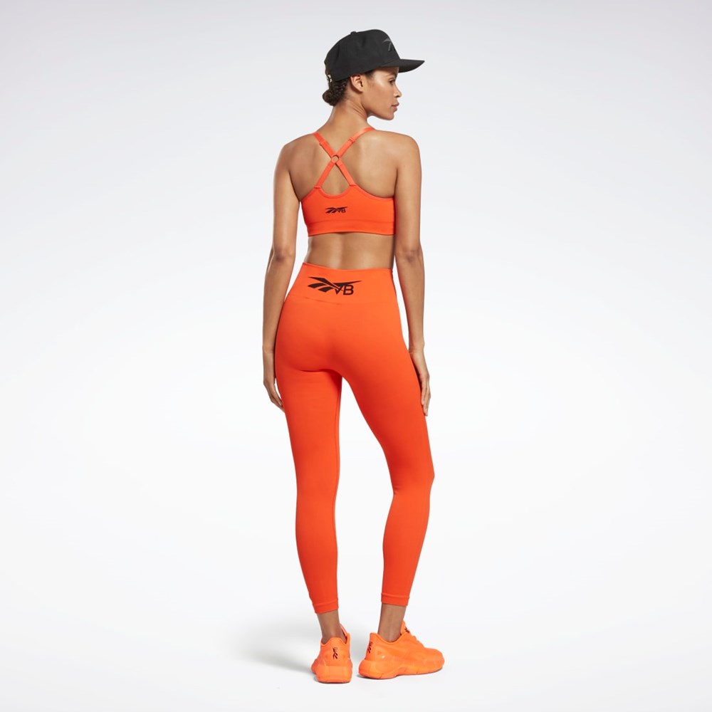 Ultima Orange Reebok Victoria Beckham Seamless Leggings | HS9956