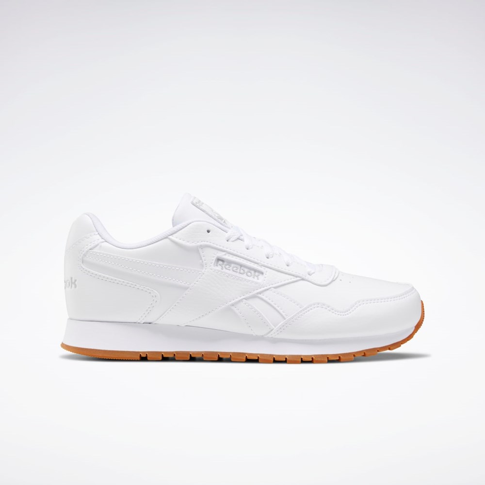 Us-White / Steel / Gum Reebok Reebok Classic Harman Run Shoes | CM9940