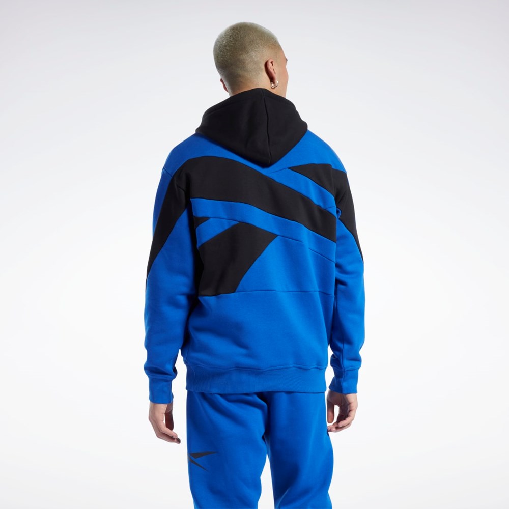 Vector Blue Reebok Basketball Back Vector Fleece Hoodie | HG2578